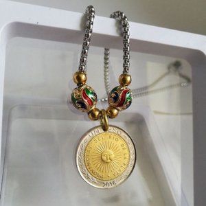 Lucky sun necklace